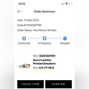 Authentic Gucci shoes